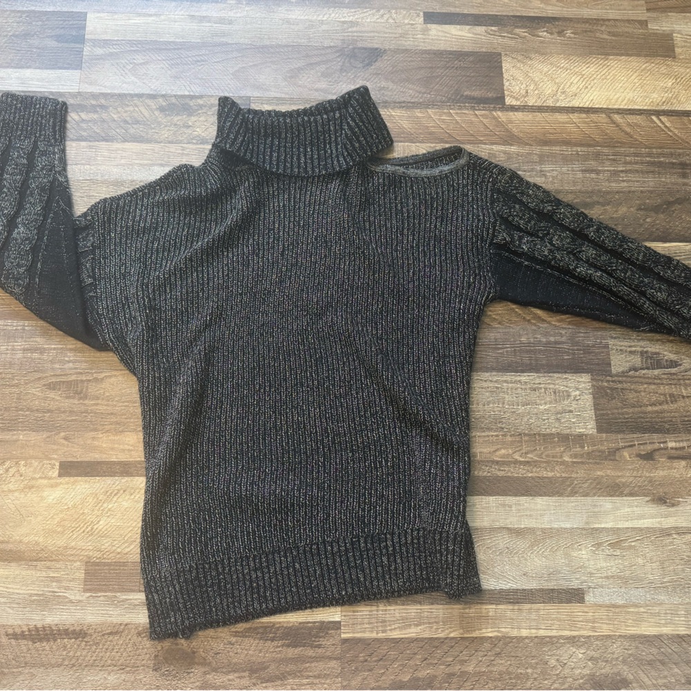 Elegant Black Women's Sweater
